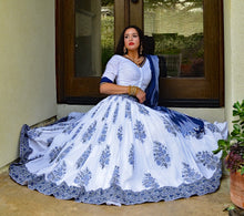 Load image into Gallery viewer, Summer Clouds - Gopi Skirt Outfit