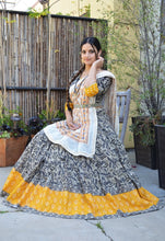 Load image into Gallery viewer, Stormy Spring - Gopi Skirt Outfit