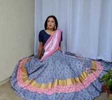 Load image into Gallery viewer, Monsoon Clouds - Gopi Skirt Outfit