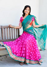 Load image into Gallery viewer, Caught By The Spot Light - Gopi Skirt Lehenga