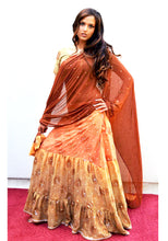 Load image into Gallery viewer, Desert Sunrise - Gopi Skirt Lehenga