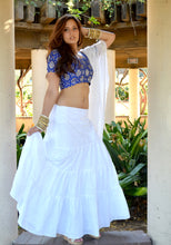 Load image into Gallery viewer, Dancing Daisies - Gopi Skirt Lehenga