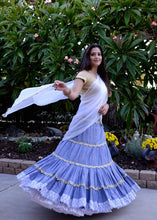 Load image into Gallery viewer, Winter Sky-Gopi Skirt Outfit