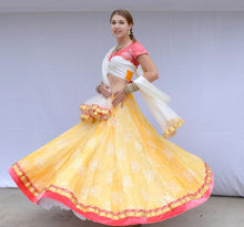 Load image into Gallery viewer, Summer Sunshine - Gopi-Skirt-Lehenga