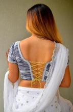 Load image into Gallery viewer, I Dream of Snow-Gopi Skirt Lehenga