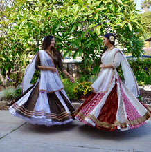 Load image into Gallery viewer, Elegance with Paisleys - Gopi Skirt Lehenga SOLD OUT