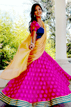 Load image into Gallery viewer, Enchanting -Gopi Skirt Lehenga