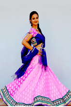 Load image into Gallery viewer, Summer Flowers -Gopi Skirt Lehenga