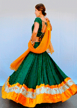 Load image into Gallery viewer, Heavenly Goddess-Gopi Skirt Lehenga