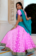 Load image into Gallery viewer, Irresistible love - Gopi Skirt Lehenga