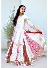 Load image into Gallery viewer, Elegance with Paisleys - Gopi Skirt Lehenga SOLD OUT