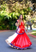 Load image into Gallery viewer, Every step is a Dancing - Saree Lehenga