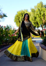 Load image into Gallery viewer, Spring Goddess-Gopi skirt Lehenga