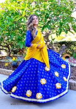 Load image into Gallery viewer, Starry Night - Gopi Skirt Lehenga