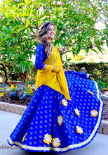 Load image into Gallery viewer, Starry Night - Gopi Skirt Lehenga