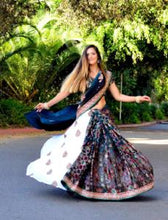 Load image into Gallery viewer, Every Word is a Song - Saree Lehenga