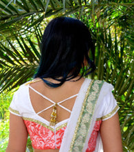 Load image into Gallery viewer, San Diego Sunset-Gopi skirt Lehenga