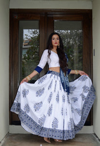 Summer Clouds - Gopi Skirt Outfit