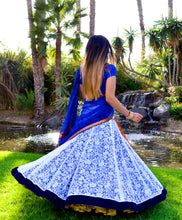 Load image into Gallery viewer, Dancing with the Wind - Lehenga Saree