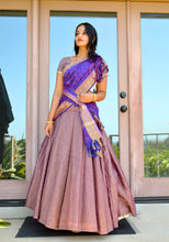 Load image into Gallery viewer, Lavender Beauty- Gopi Skirt Outfit